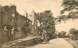 C-1910 West Sussex UK Fittleworth The Terrace Firth postcard 7628