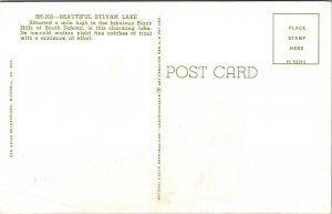 Sylvan Lake Black Hills South Dakota SD Postcard UNP VTG Unused Vintage Chrome 