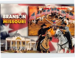 Postcard Dixie Stampede Branson Missouri USA