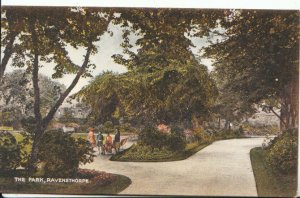 Northamptonshire or Yorkshire Postcard - The Park - Ravensthorpe - Ref 18693A