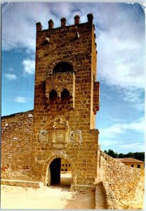 Postcard - Torre del Homenaje Siglo XII, Monasterio De Piedra - Zaragoza, Spain