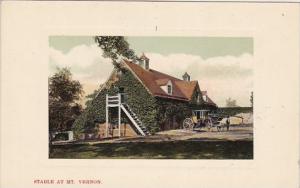 Stable At Mount Vernon Washington D C