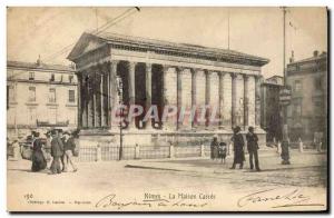 Old Postcard Nimes La Maison Carree