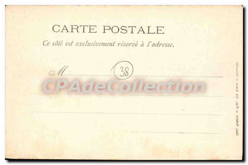 Old Postcard Grenoble Le Muse