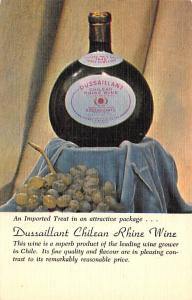 Dussaillant Chilean Rhine Wine Advertising Unused 
