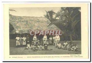 DAhomey (AFrique) CPA Soeurs missionnaires de Notre DAme des Apotres en promenad