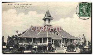 Old Postcard Vichy Le Pavillon Du Golf