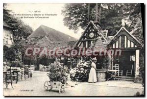 Old Postcard Dives during a corner and gardens William the Conqueror Hostellerie