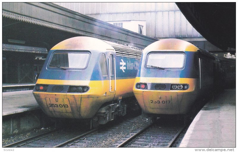 High Speed Trains No 253013 & No 253017, Paddington Station , England , 60-80s