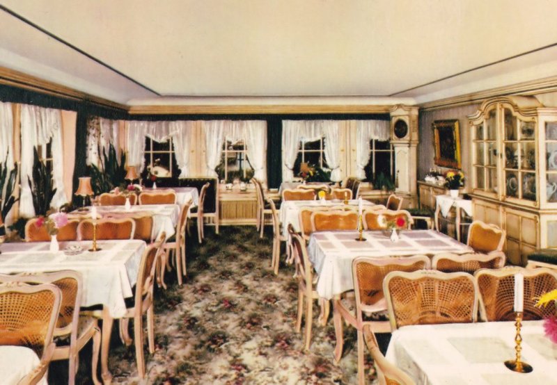 Forsthaus Seebergen Hotel & Restaurant Lütjensee German Postcard