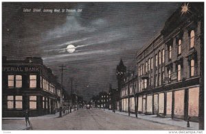 ST. THOMAS , Ontario , Canada , PU-1912 ; Talbot Street , looking West , at n...