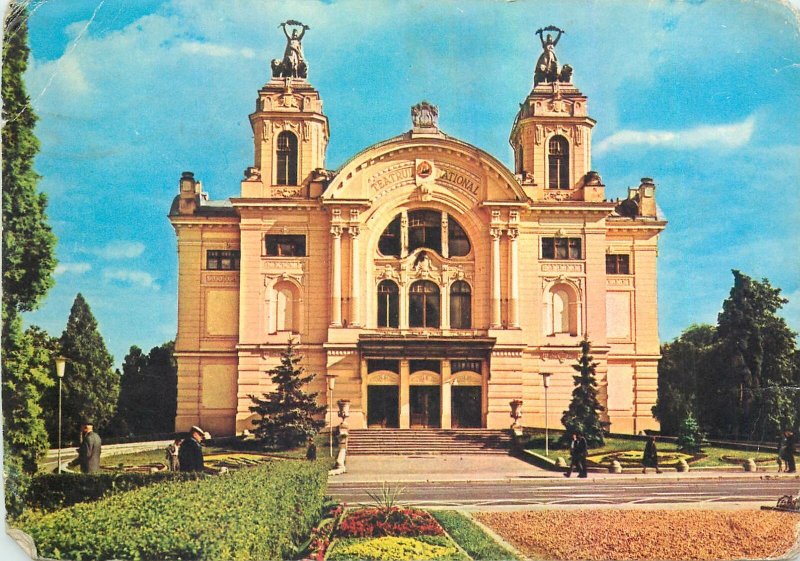 Romania Cluj-Napoca Teatrul National Postcard