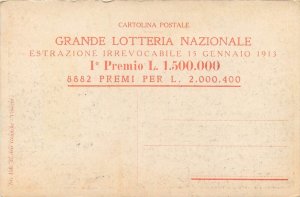 The war in Libya great national lottery advertising colonial military Italy 1913 