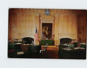 Postcard Assembly Room of Independence Hall Philadelphia Pennsylvania USA