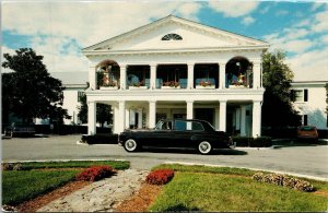 Campbell House Lexington KY Kentucky Rolls Royce Limo Postcard VTG UNP Vintage 