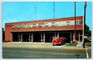 Toldeo Ohio OH Fire Department Engine Truck Postcard