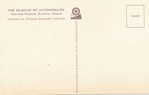 Museum of Automobiles - Winthrop Rockefeller Collection - Morrilton AR, Arkansas