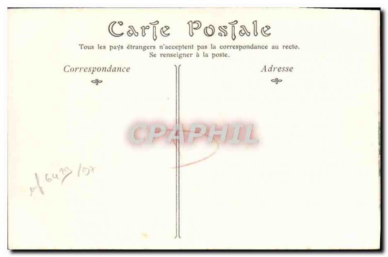 Old Postcard Marseille Longchamp Palace Museum of Fine Arts