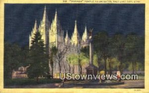 Mormon Temple - Salt Lake City, Utah UT  