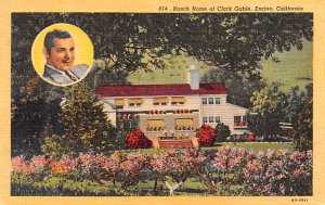 Ranch Home of Clark Gable Encino, California USA Unused 