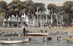 Rockledge Florida New Rocklege Hotel Vintage Postcard AA23560 