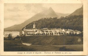 ITALY Lungo la strada di Agordo Certosa di Vedana