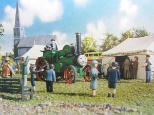 Trevor the Traction Engine Vintage Thomas The Tank Engine Postcard 1986