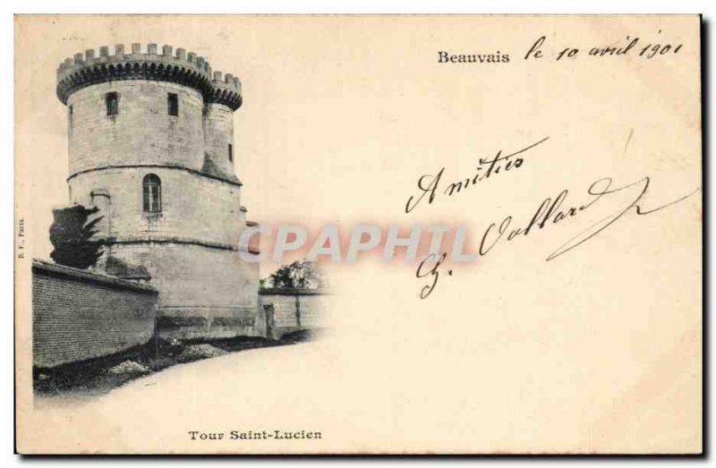 Beauvais Old Postcard Tour Saint Lucia