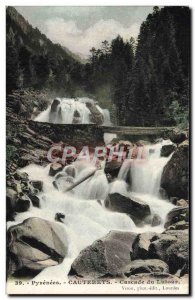 Old Postcard Cauterets Cascade Lutour