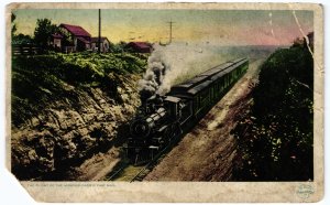 13683 The Flight of the Missouri Pacific Fast Mail Train 1910