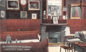 B85650 the johnson s room the old cheshire cheese fleet street  london postcard