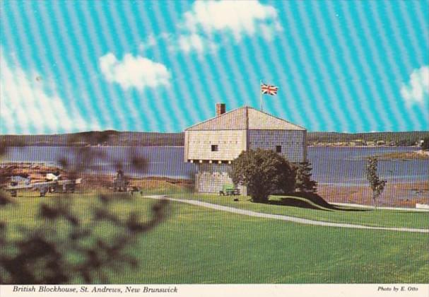 Canada New Brunswick St Andrews British Blockhouse