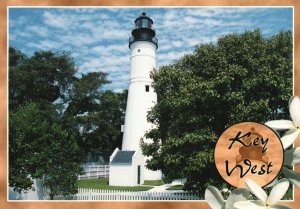 Postcard Key West Lighthouse Museum Magnificent View Of The Island Florida FL