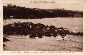 CPA BINIC Le Rocher Couturier et les Falaises de l'Avant-Port (1295609)
