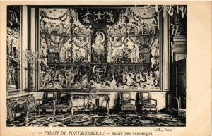 CPA Palais de FONTAINEBLEAU - Salon de Tapisseries (166518)