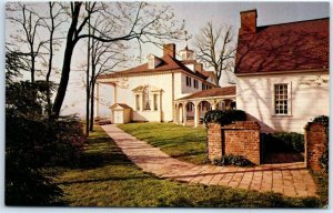 Postcard - The Mount Vernon Mansion, North End - Mount Vernon, Virginia