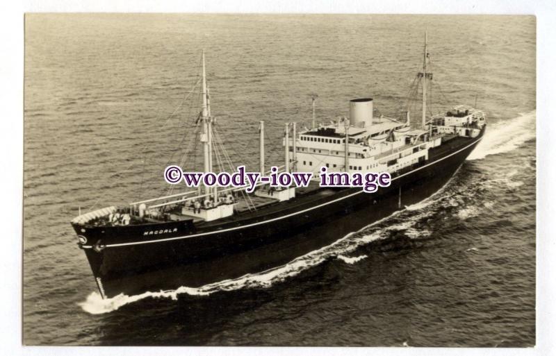 pf6262 - Danish East Asiatic Cargo Ship - Magdala , built 1951 - postcard