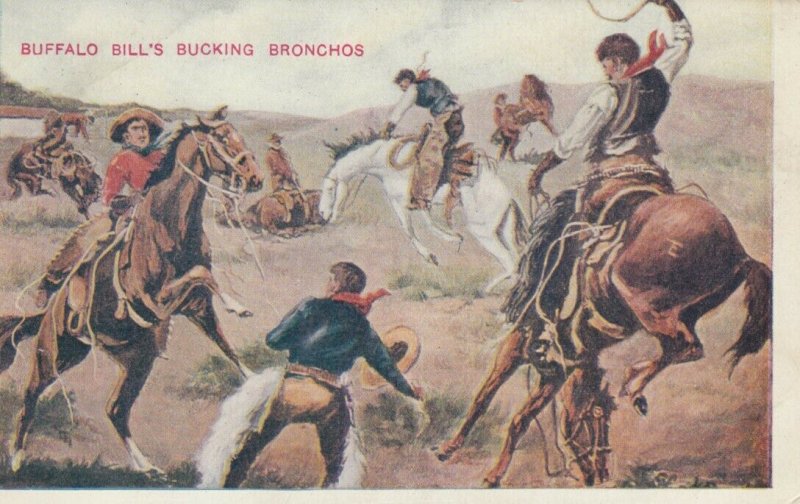 Buffalo Bill's Bucking Bronchos , 1901-07