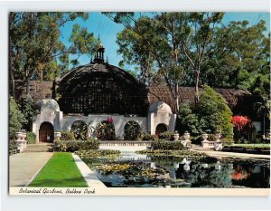 Postcard Botanical Gardens, Balboa Park, San Diego, California
