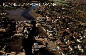 Maine Kennebunkport Aerial View