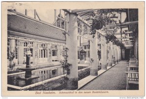 BAD NAUHEIM, Hesse, Germany, PU-1912; Schmuckhof in den Neuen Badehausern