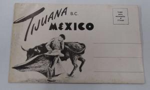 Tijuana Mexico Fold Out Views Postcard Folder Vintage J76433