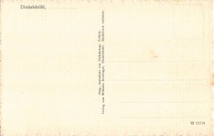 A172 Germany Dinkelsbuehl Deutsches Haus Pension  postcard