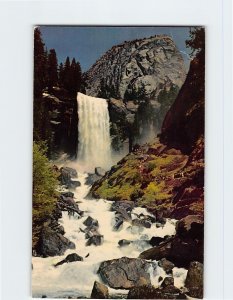 Postcard Vernal Fall, Yosemite National Park, California