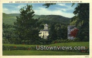 Rabun County Court House - Clayton, Georgia GA  