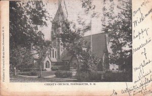 Postcard Christ's Church Portsmouth NH