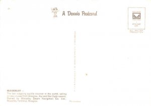 Paddle Steamer Waverley Continental Size: Approx 4 X 6 inches (15 cm X 10.5 c...