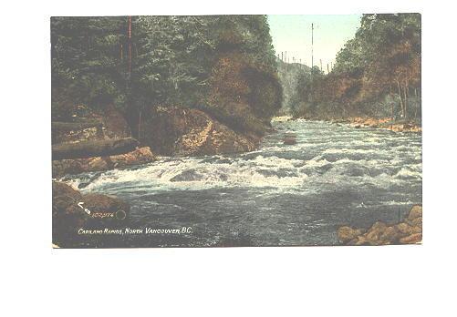 Capilano Rapids, North Vancouver, British Columbia