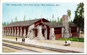 PC Dining Lodge, Union Pacific System Railroad Train West Yellowstone, Montana