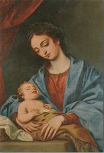 Art Postcard-Artist, Capilla Real Granada, Alonso Cano,Madonna and Child RR20306